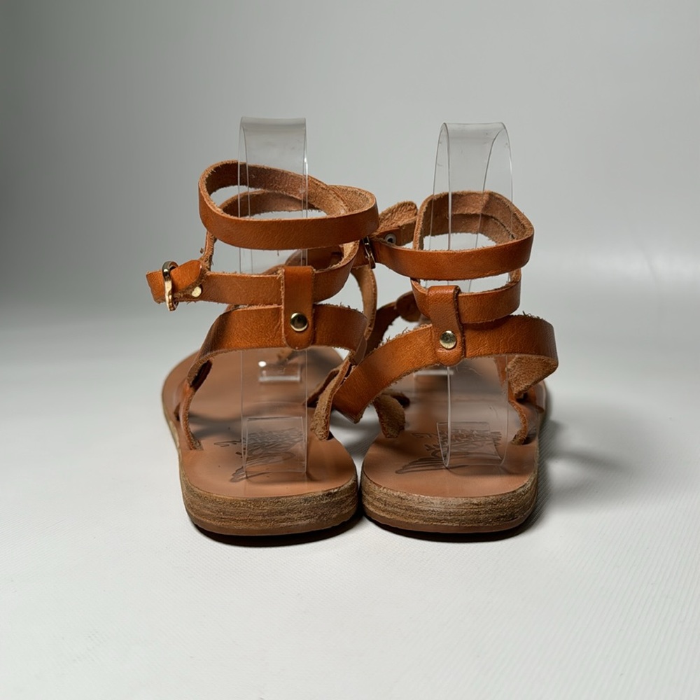 Ancient Greek T-Strap Sandals - sz 39 - Picture 5 of 7